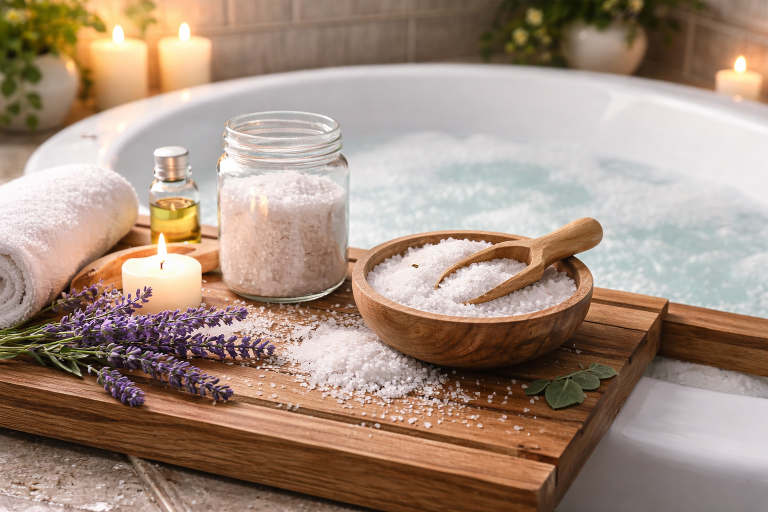 Sea Salt Bath Recipe – Mineral Bath Soak for Relaxation